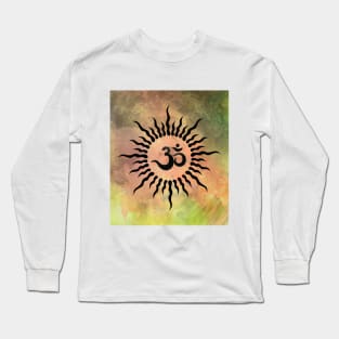 OM colorful rays Long Sleeve T-Shirt